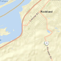 Clarence-Rockland Street Map