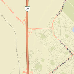 Saint-Bruno-de-Montarville Street Map