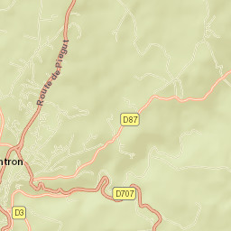 Nontron Street Map
