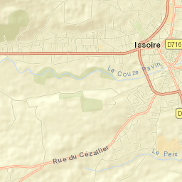Issoire Street Map