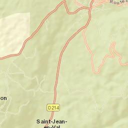 Sauxillanges Street Map