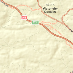 Saint-Victor-de-Cessieu Street Map