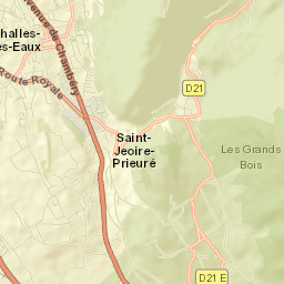 Challes-les-Eaux Street Map