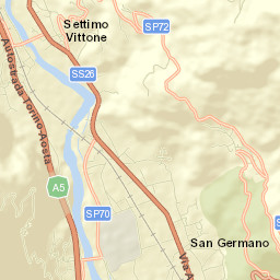Quassolo Street Map