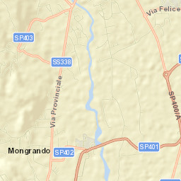 Mongrando Street Map
