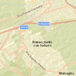 Castano Primo Street Map