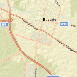 Buscate Street Map