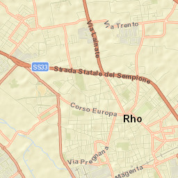 Rho Street Map