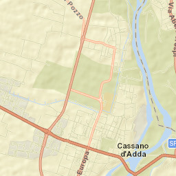 Cassano d'Adda Street Map