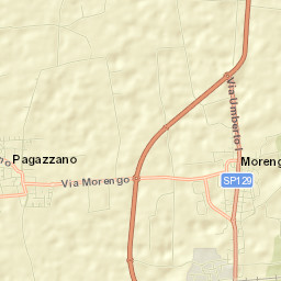 Morengo Street Map