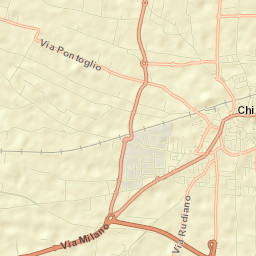 Chiari Street Map