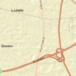 Duomo Street Map
