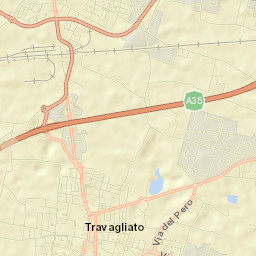 Ospitaletto Street Map