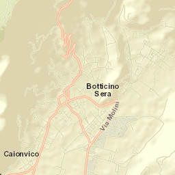 Botticino Street Map