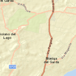 Moniga del Garda Street Map