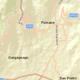 Fumane Street Map