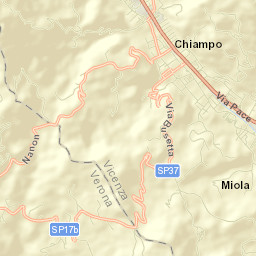 Chiampo Street Map