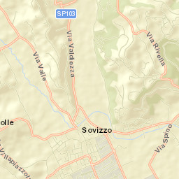 Sovizzo Street Map
