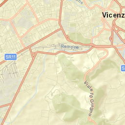 Vicenza Street Map