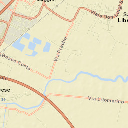 San Liberale Street Map
