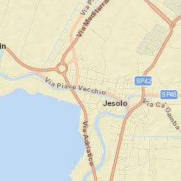 Iesolo Street Map