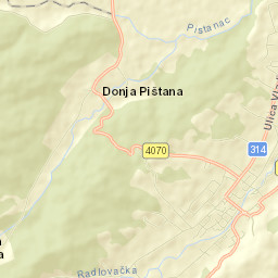 Orahovica Street Map