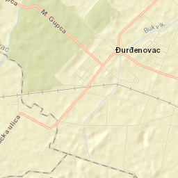 Đurđenovac Street Map