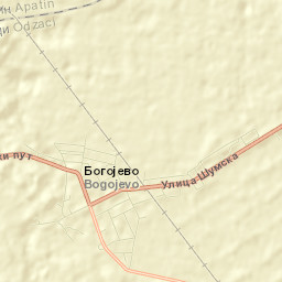 Bogojevo Street Map