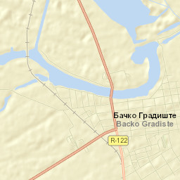 Bačko Gradište Street Map