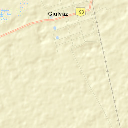 Comuna Giulvăz Street Map