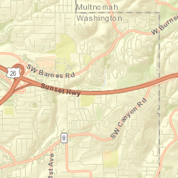 West Slope Street Map