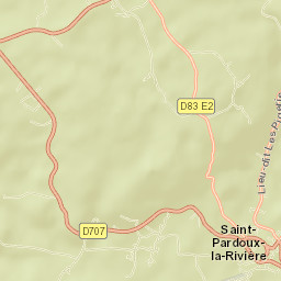 Saint-Pardoux-la-Rivière Street Map