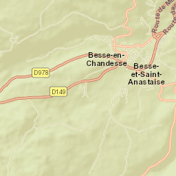 Besse-et-Saint-Anastaise Street Map
