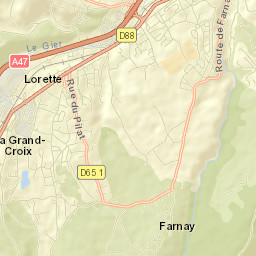 Lorette Street Map