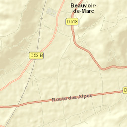 Beauvoir-de-Marc Street Map