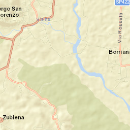 Borriana Street Map