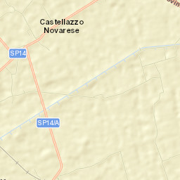 Castellazzo Novarese Street Map