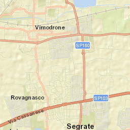Segrate Street Map