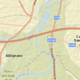 Albignano Street Map