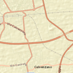Calvenzano Street Map