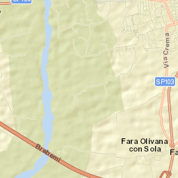 Romano di Lombardia Street Map