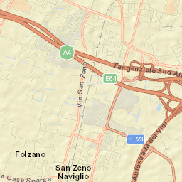 San Zeno Naviglio Street Map