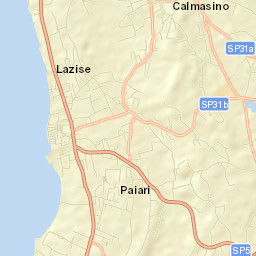 Calmasino Street Map