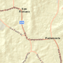 Arbizzano-Santa Maria Street Map