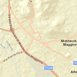 Montecchio Maggiore-Alte Ceccato Street Map