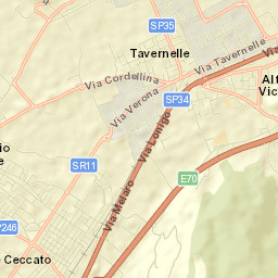 Altavilla Vicentina Street Map