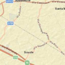 Grumolo delle Abbadesse Street Map