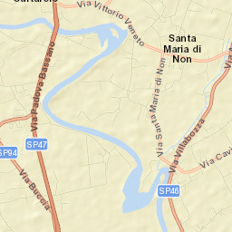 Santa Maria di Non Street Map