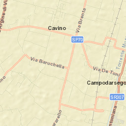 Cavino Street Map