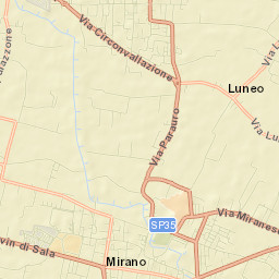 Mirano Street Map